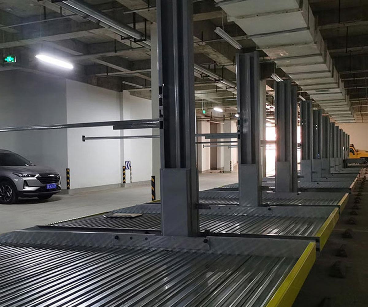 翠屏区地下室升降式机械停车场出租