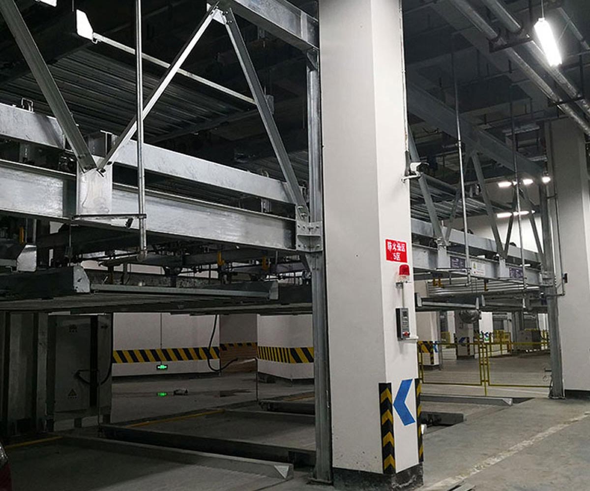 荣县三层升降机械立体停车设备回收