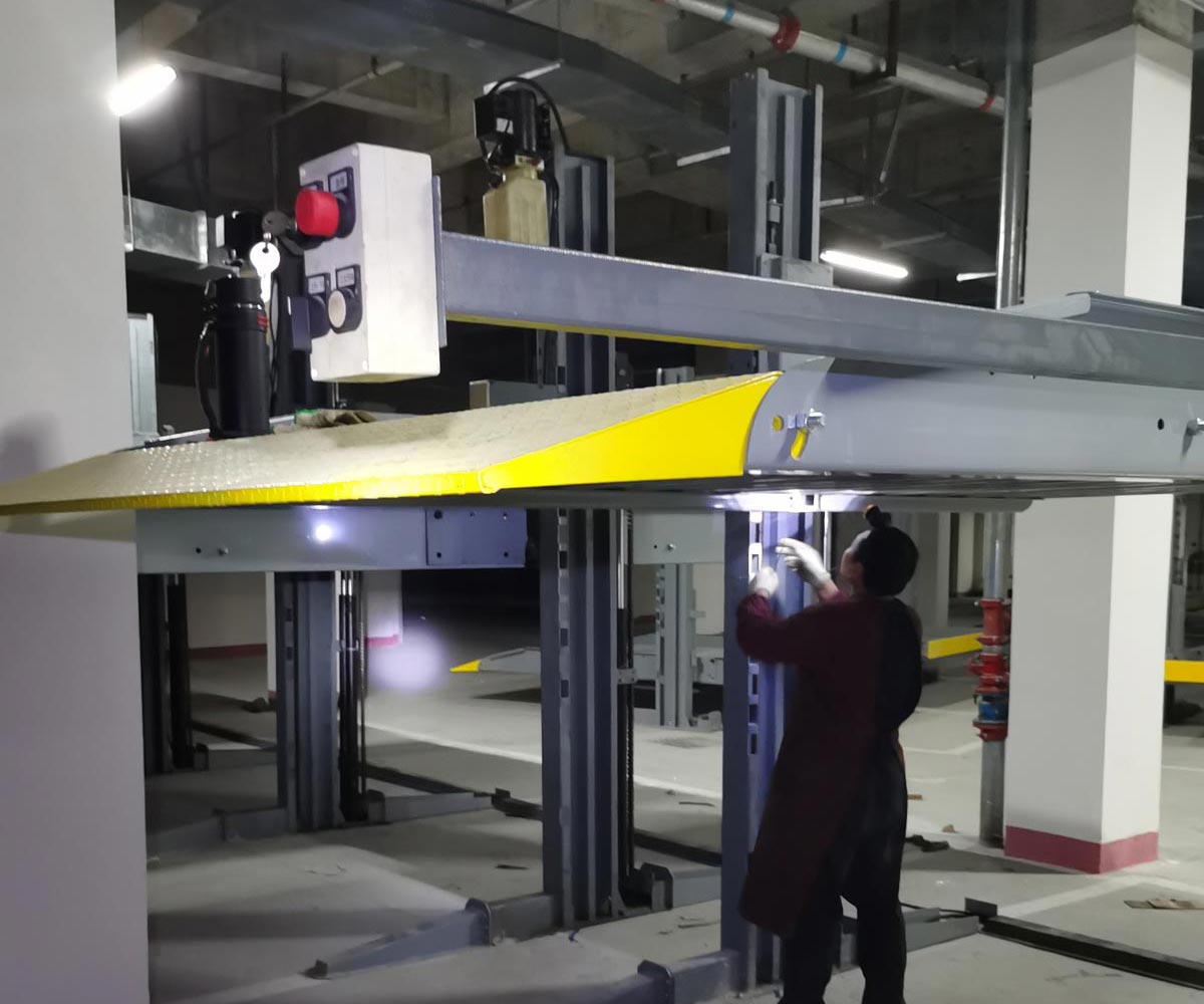 南充市三层升降立体停车场过规划