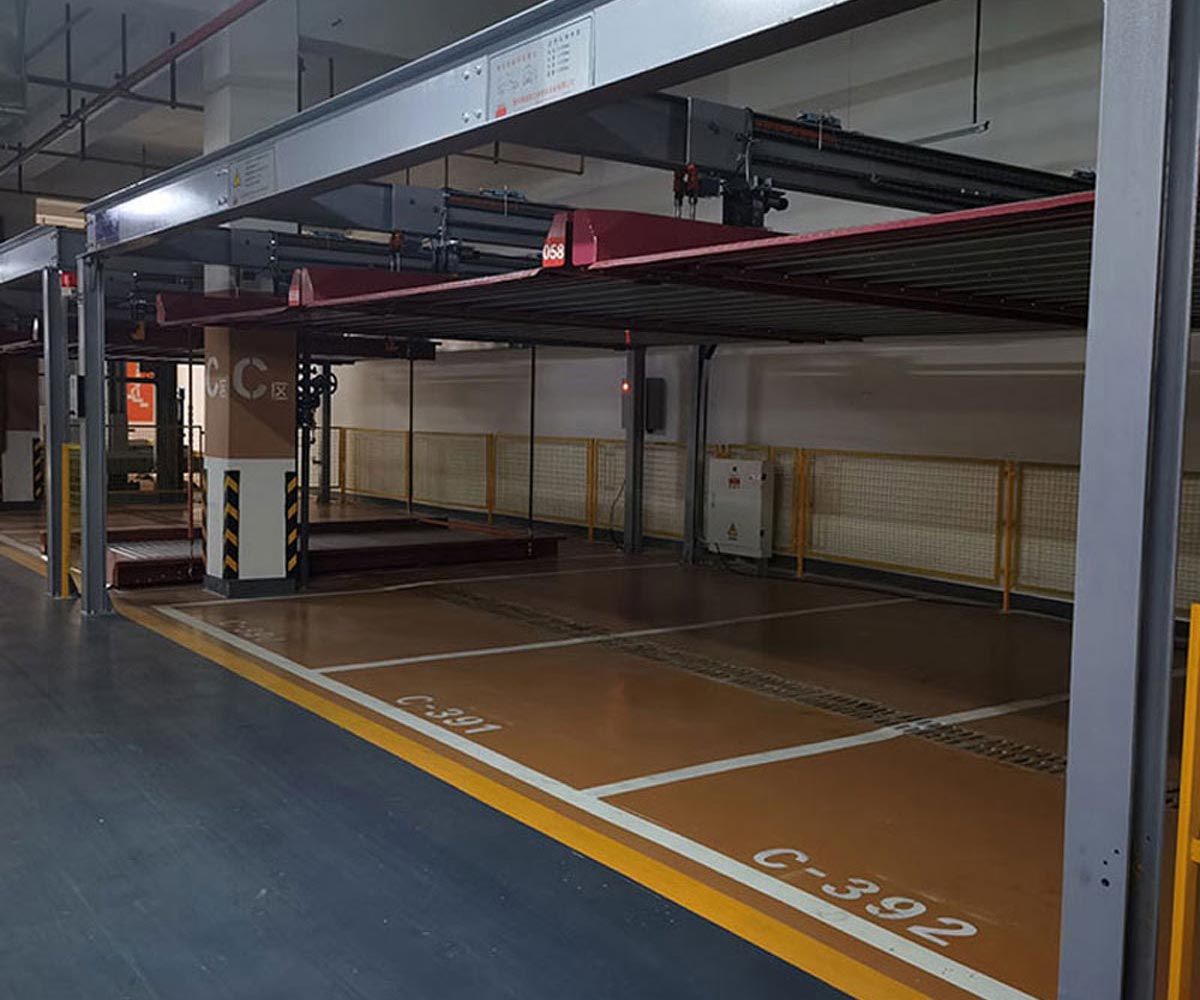 晋宁区2层简易升降类机械式停车设备安装
