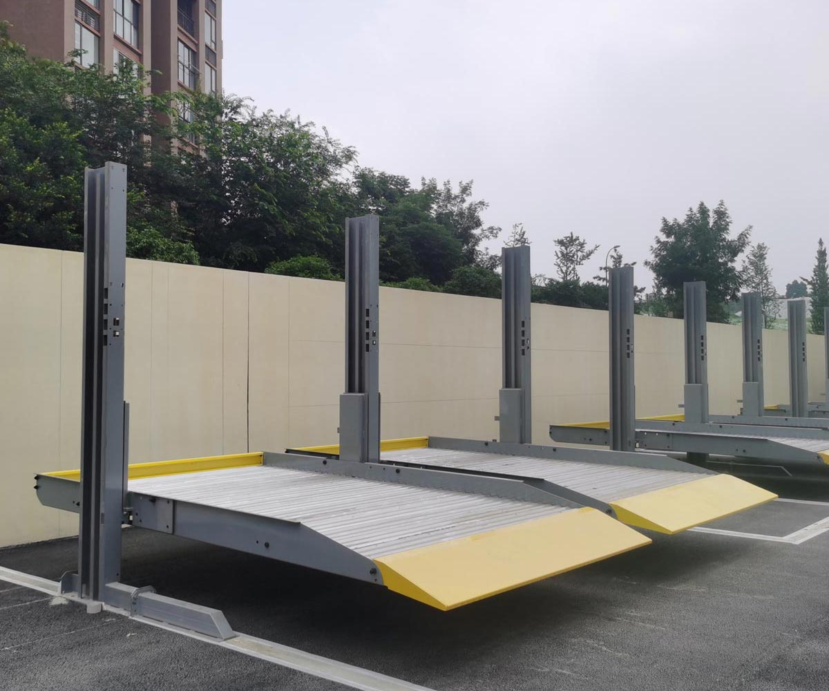 绵阳市二层PSH型机械停车维保