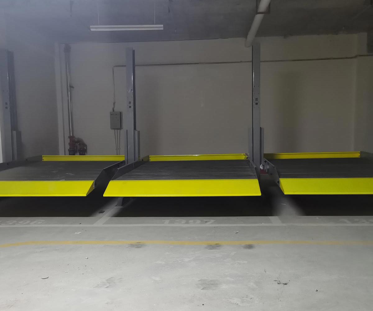 宜宾市两层简易升降立体车库停车设备二手