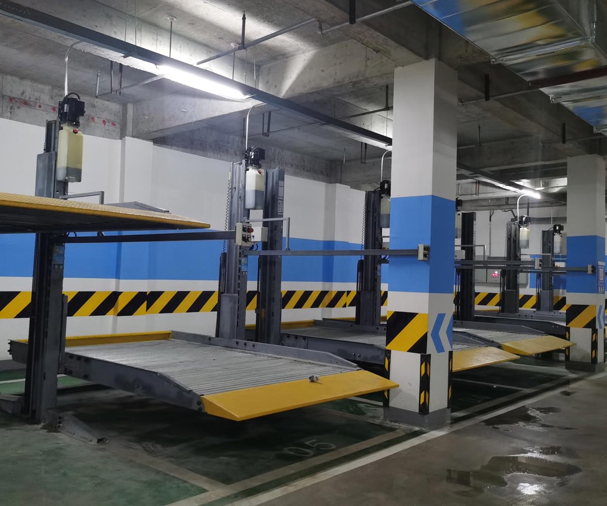 蒲江县小区双层简易类机械停车设备