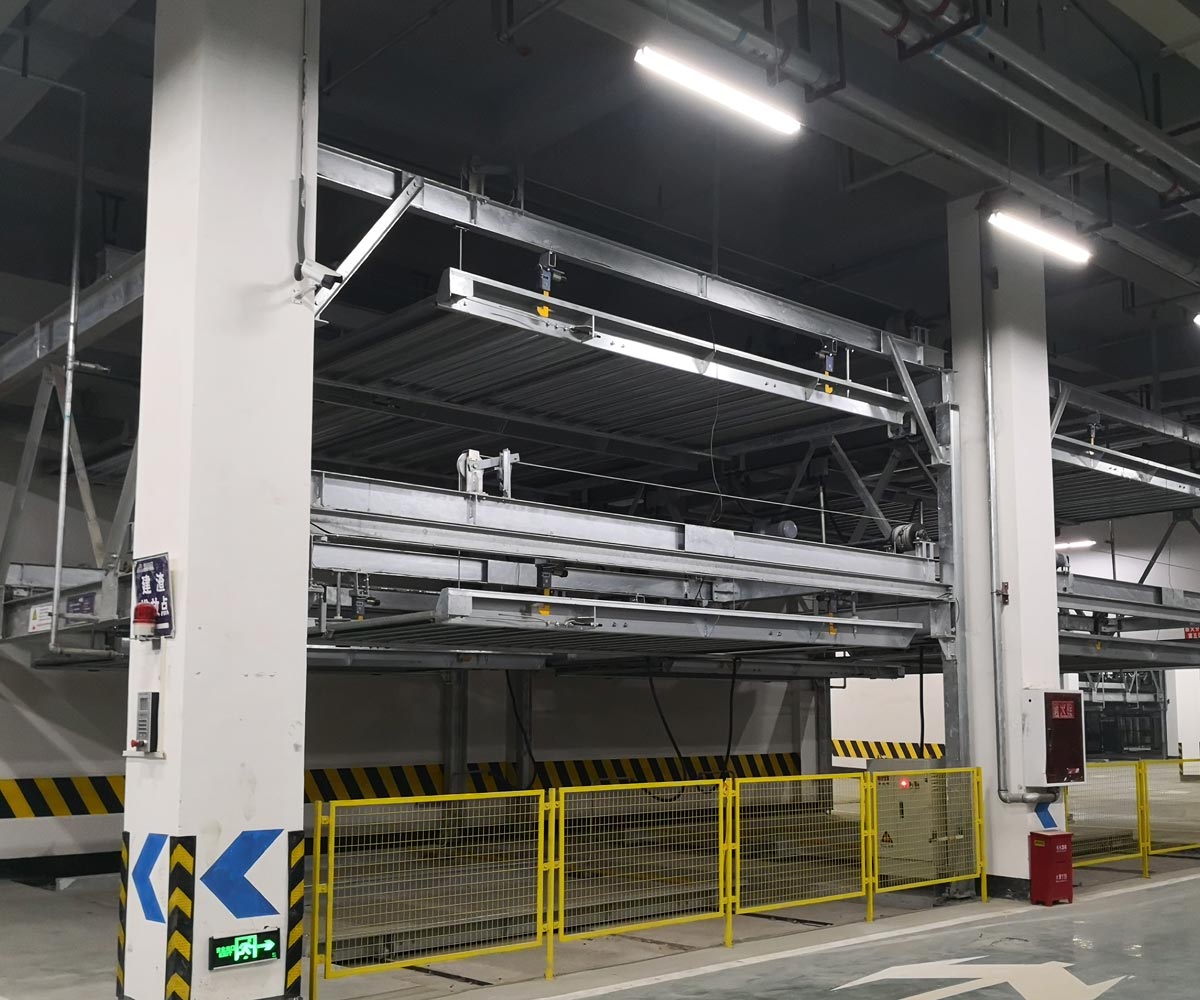 晴隆县PSH6六层升降横移机械式立体停车设备