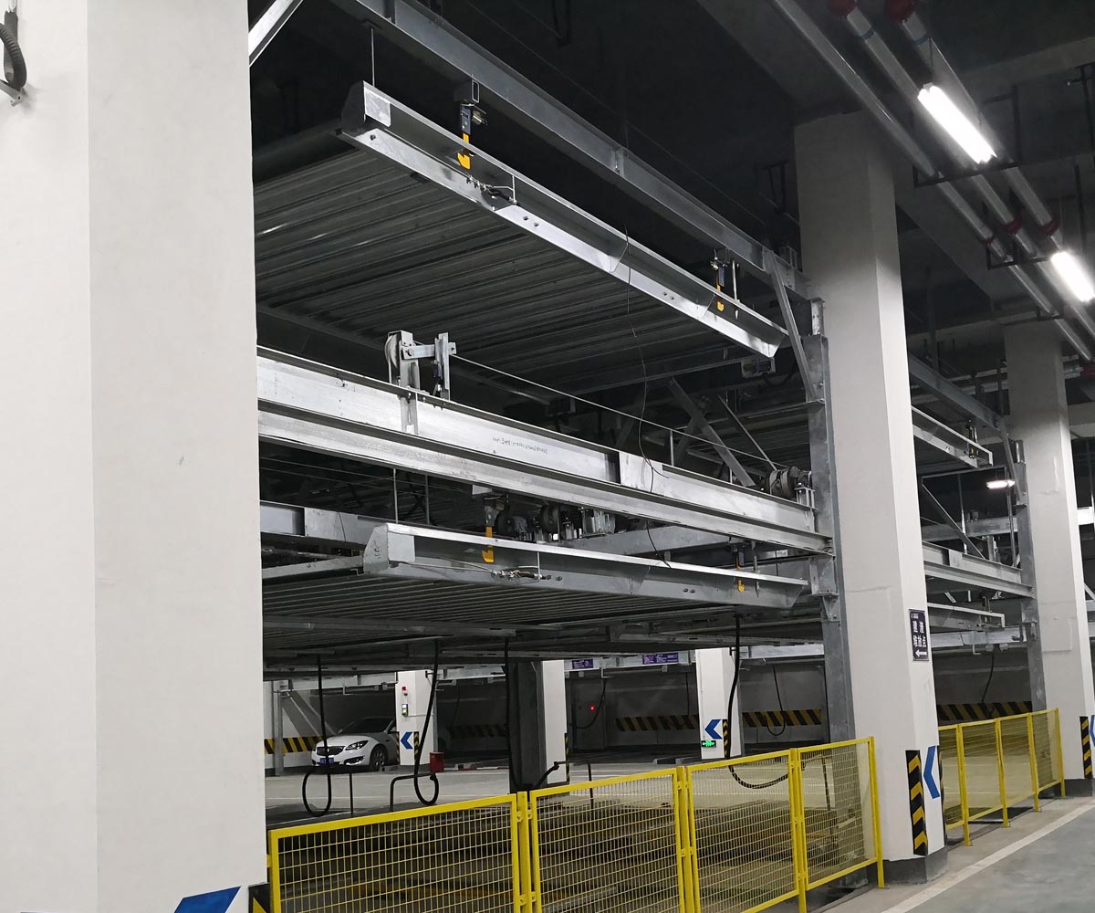 茂县PSH5五层升降横移机械式立体停车设备