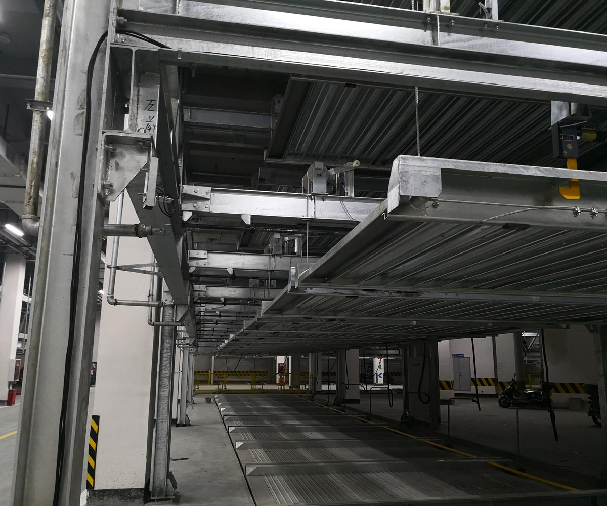 广西PSH3三层升降横移机械式立体停车设备
