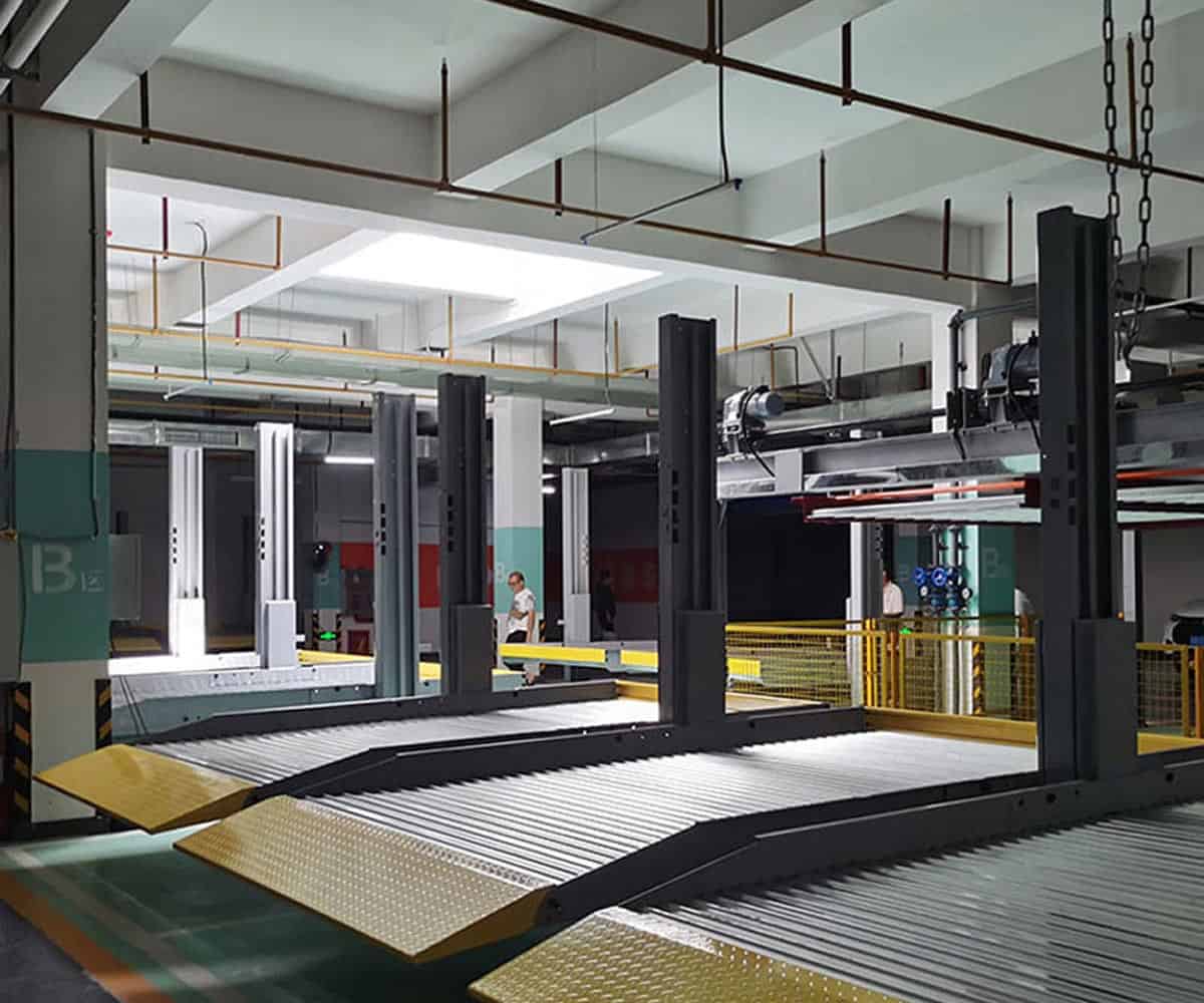 左右横移机械停车位价格 