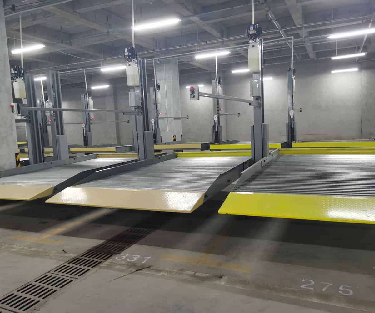 升降横移类机械停车设备短租 